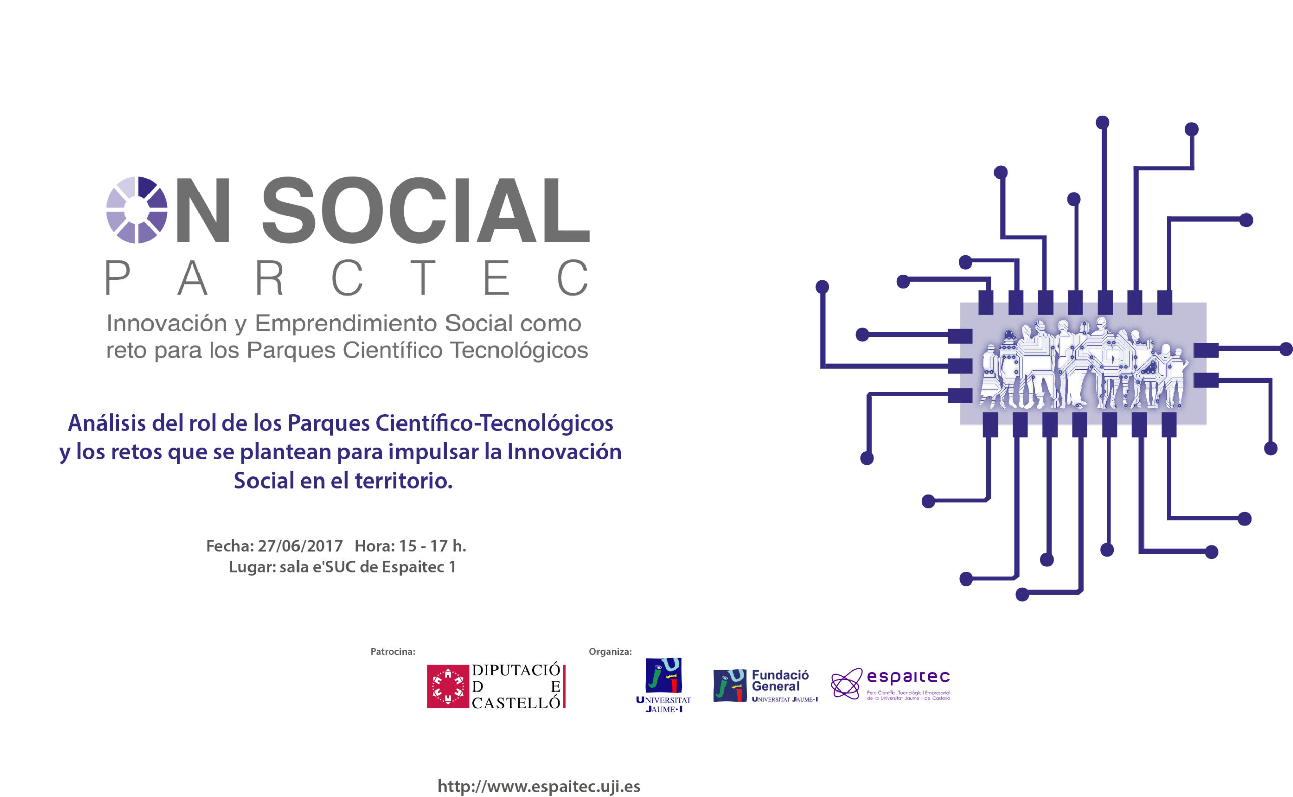 Cartel II Jornada On Social PARTEC