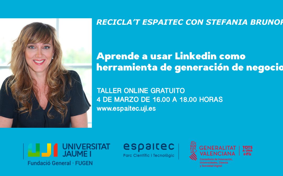 Espaitec organiza un taller para aprender a usar Linkedin como herramienta generadora de negocio