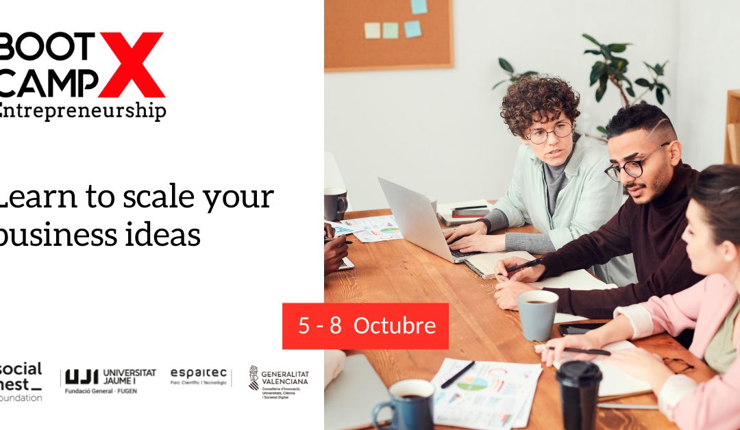 Espaitec abre la inscripción para el Bootcamp x Entrepreneurship 2021
