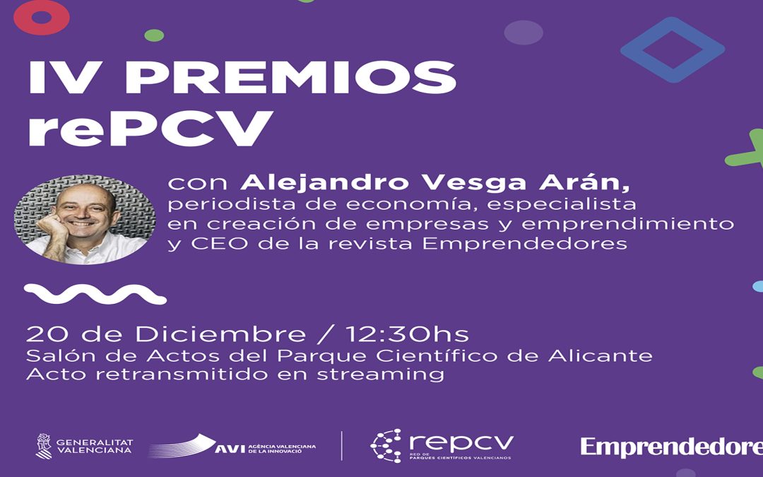 Alejandro Vesga, CEO de la revista Emprendedores, invitado principal en la IV edición de los Premios rePCV