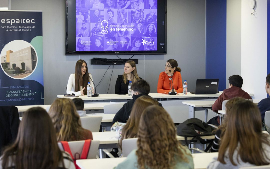 Espaitec fomenta las vocaciones STEAM entre alumnado del IES Bovalar en Ciencia y Tecnología en Femenino