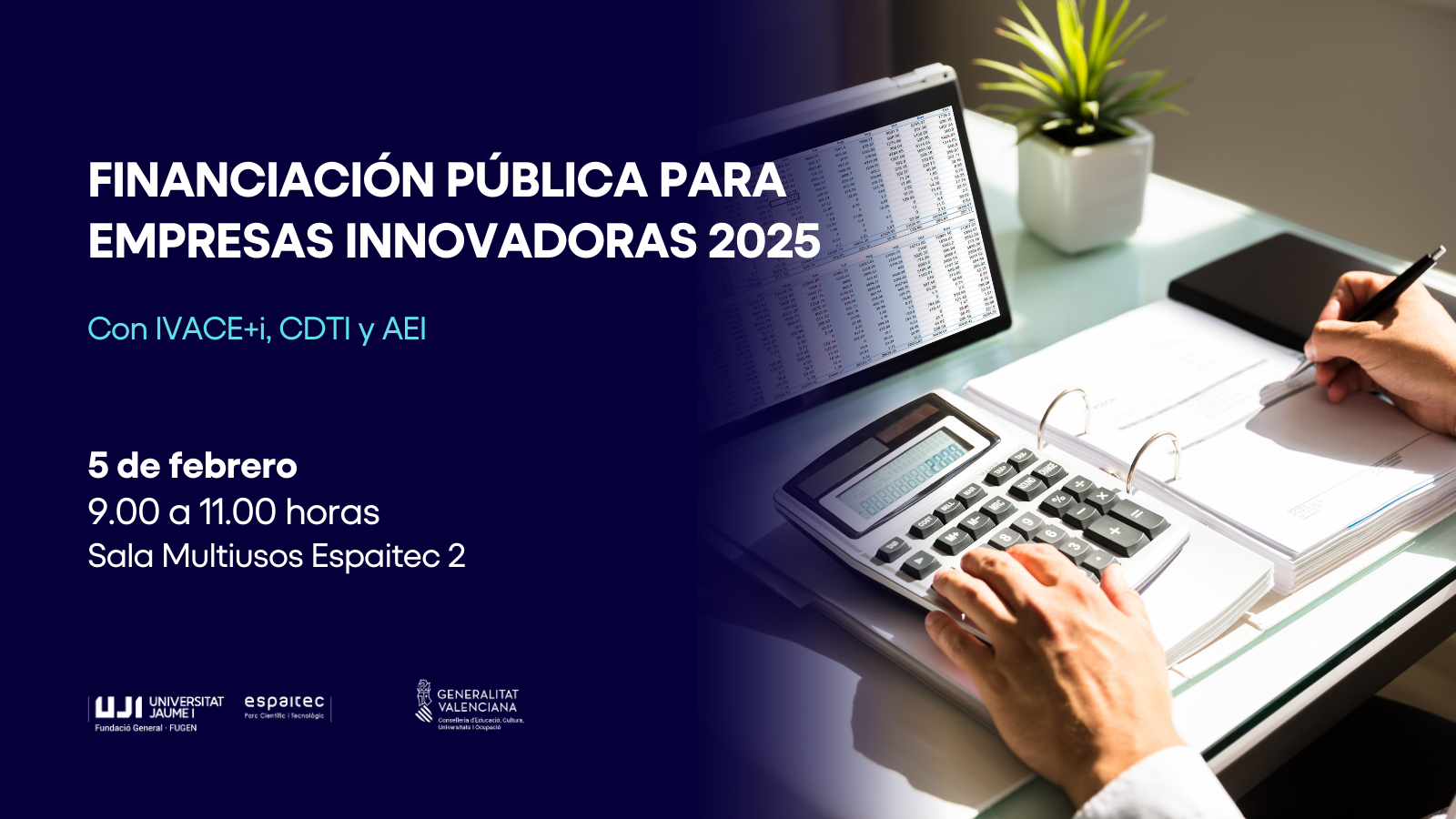 Financiacion Publica para Empresas Innovadoras 2025 Espaitec