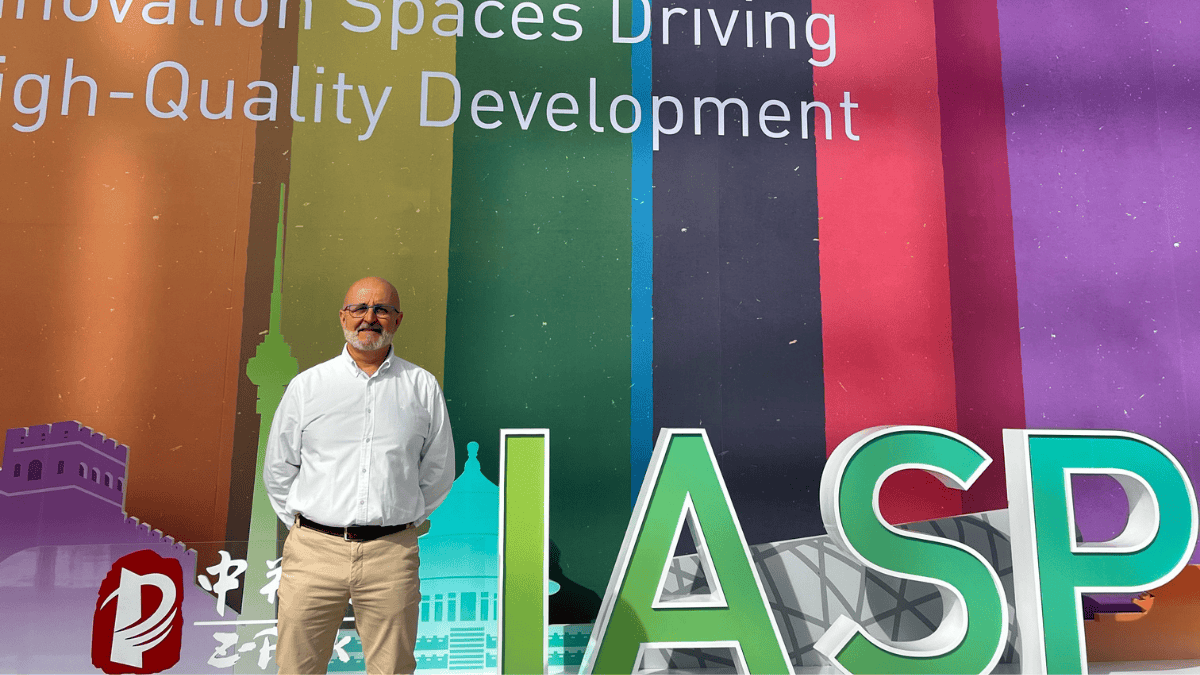 Juan Antonio Bertolín, director de Espaitec, en la 42ª Conferencia Mundial de IASP