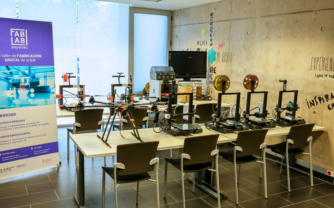 El FabLab de Espaitec se consolida como servicio de prototipado para la comunidad de la Universitat Jaume I