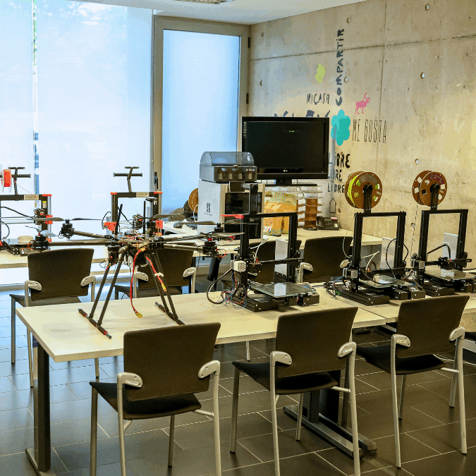 FabLab de Espaitec, el laboratorio de fabricación digital de la UJI