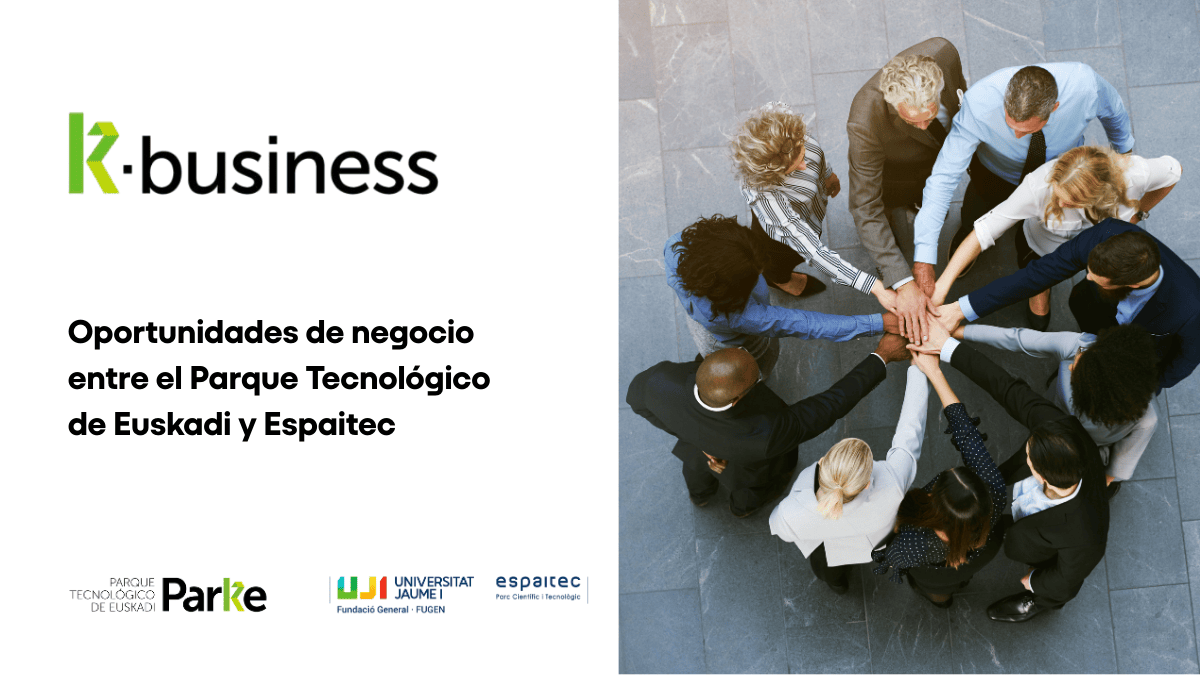 Creatividad sobre la jornada entre Espaitec y el Parque Tecnológico de Euskadi