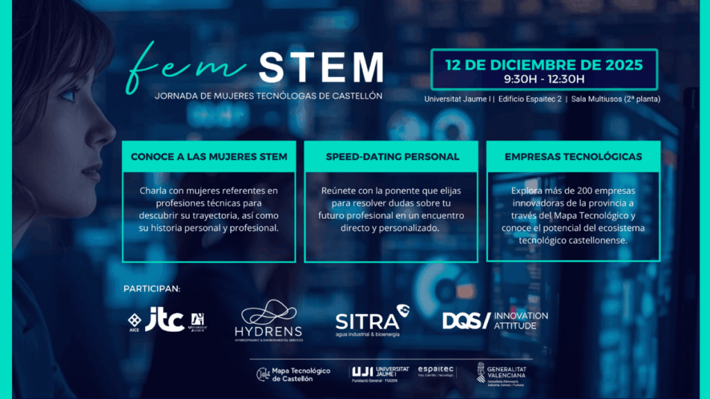 Cartel del evento FemSTEM 2025