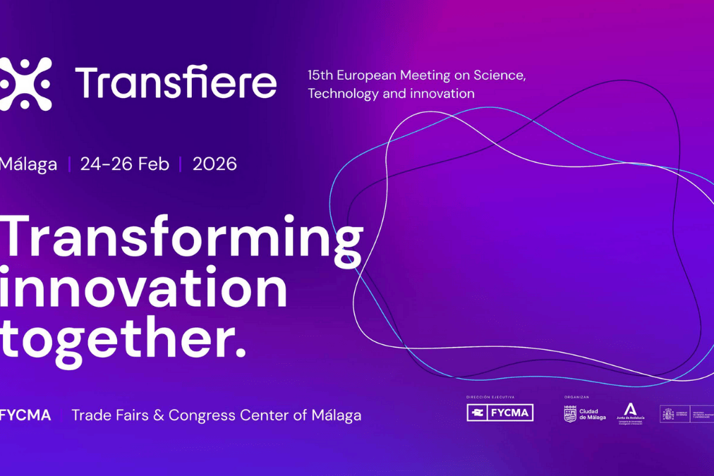 Creatividad de la participación de Espaitec en Transfiere 2026