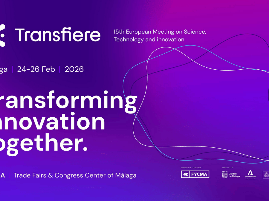 Creatividad de la participación de Espaitec en Transfiere 2026