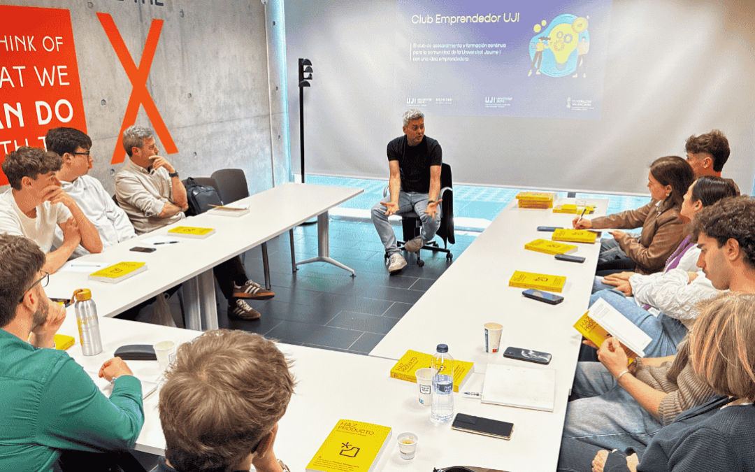 Kiko Avellaneda participa en una nueva sesión del Club Emprendedor UJI