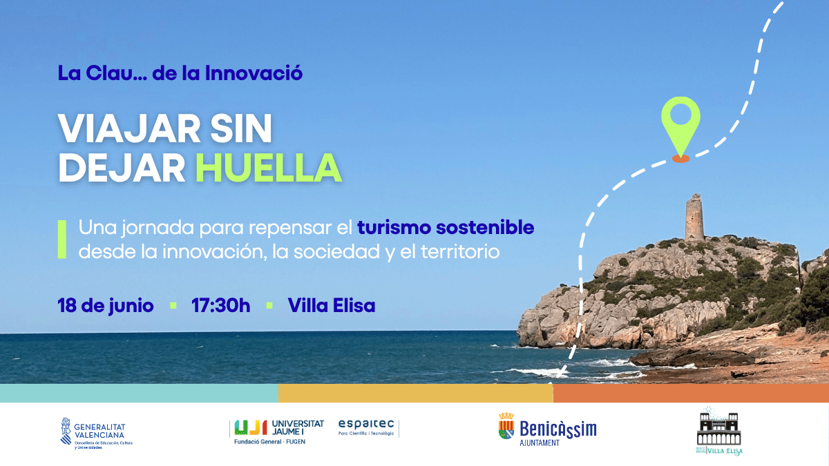 Creatividad de la jornada La Clau...de la Innovació: Vivir sin dejar huella