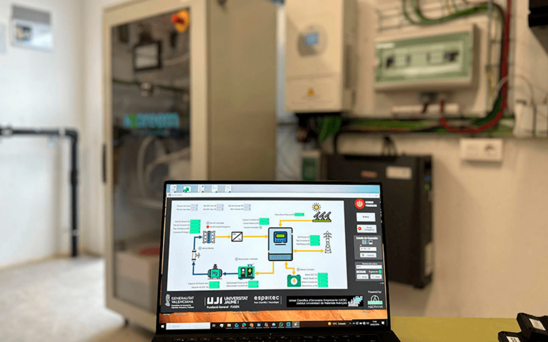 Espaitec incorpora nuevas tecnologías para la gestión inteligente de su demostrador de hidrógeno verde de la mano del INAM-UJI con el apoyo de Abervian