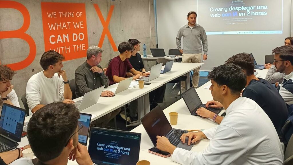 El Club Emprendedor UJI muestra cómo crear la web de un proyecto con inteligencia artificial