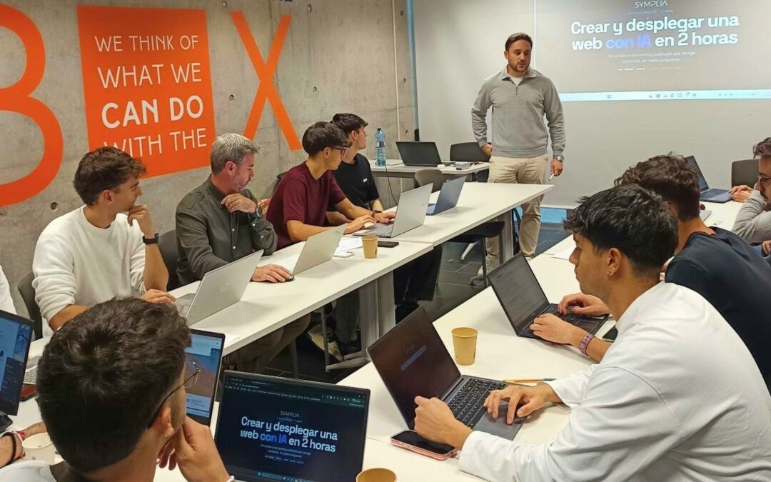 El Club Emprendedor UJI muestra cómo crear la web de un proyecto con inteligencia artificial