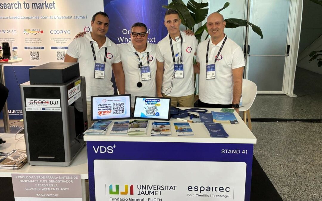 Espaitec muestra en Valencia Digital Summit 2026 la tecnología de tres proyectos del programa UJISpinoff