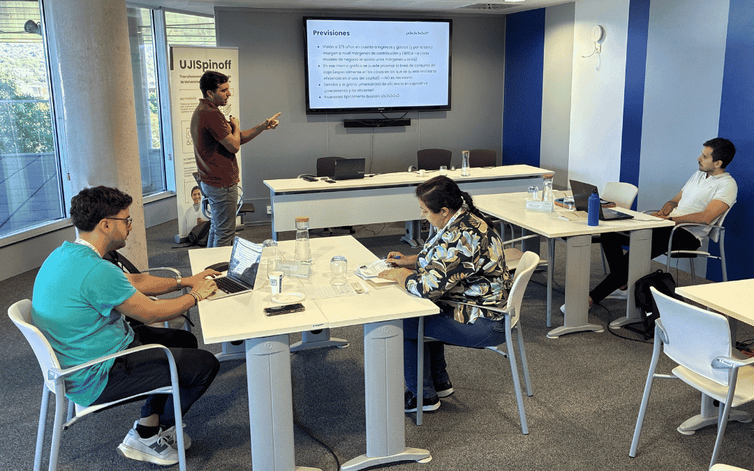 Personal investigador participa en el bootcamp de inversión de UJISpinoff